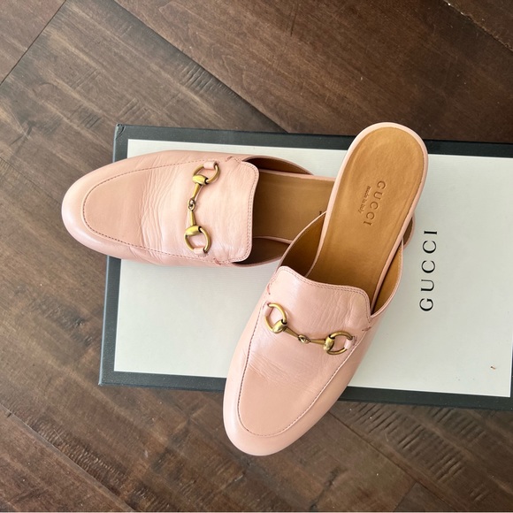 Gucci Pink Prinstone Slides Size 37 - Picture 3 of 5